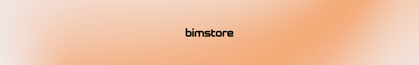 Bimstore header on a pale orange gradient background.