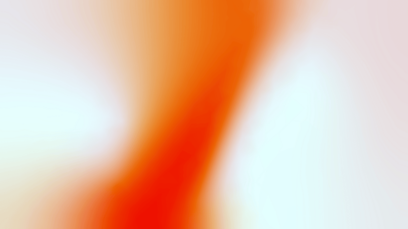 Gradient background transitioning from orange to white