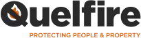 The Quelfire logo on a transparent background.