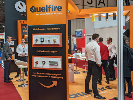 Quelfire Exhibits at the Fire Safety Event to Promote Best Practices in Firestopping