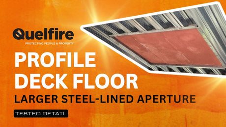 Profile Deck Floor: Larger Steel-Lined Aperture