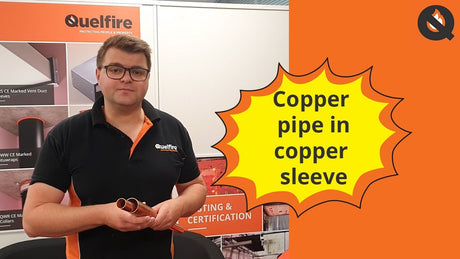 Copper Pipe in Copper Sleeve