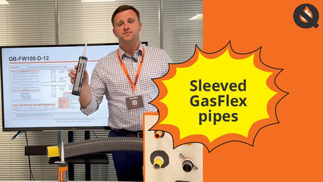 Sleeved GasFlex Pipes