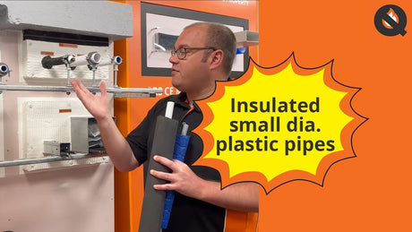 Insulated Small Diameter Plastic Pipes