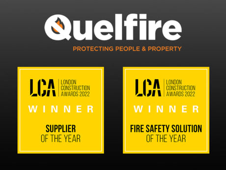 We won Supplier of the Year and Fire Safety Solution of the Year at the London Construction Awards 2022!