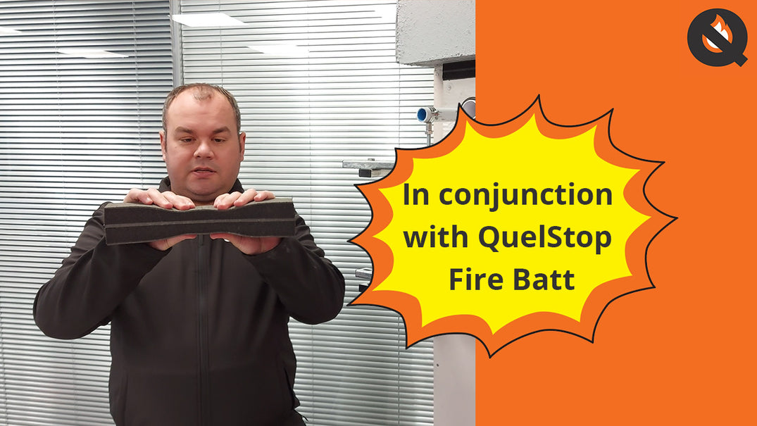 Intumescent Foam Tape Expansion Joint / Linear Joint Fire Seal - Quelfire