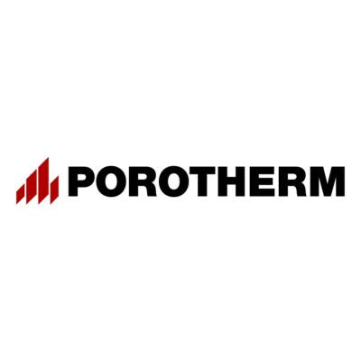 POROTHERM logo on a white background