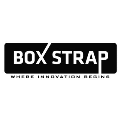Box Strap logo with tagline 'Where Innovation Begins' on a white background