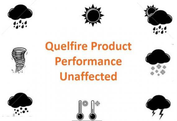 Quelfire Product Performance Unaffected By Weathering