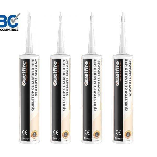 Quelstop HPE Intumescent Graphite Sealant FBC System Compatible