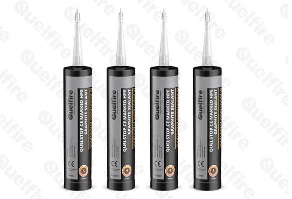 The Quelstop HPE Intumescent Graphite Sealant Recycled Tubes Watermark
